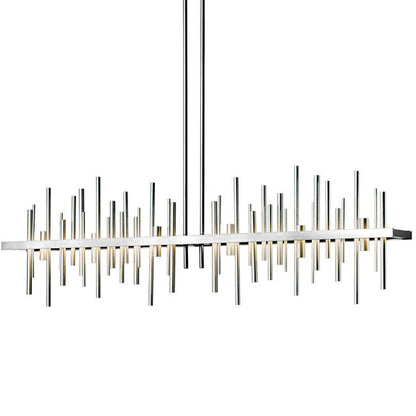 Frostleaf Linear Pendant
