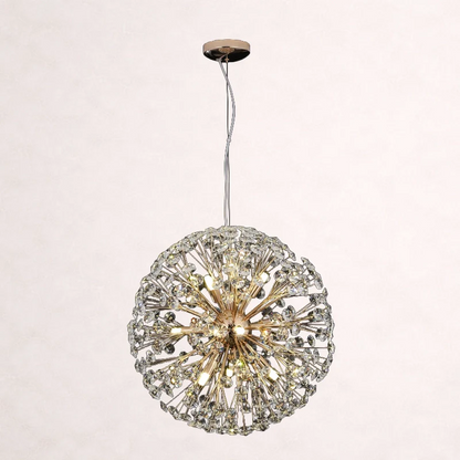Dandelion Spherical Crystal Pendant Light