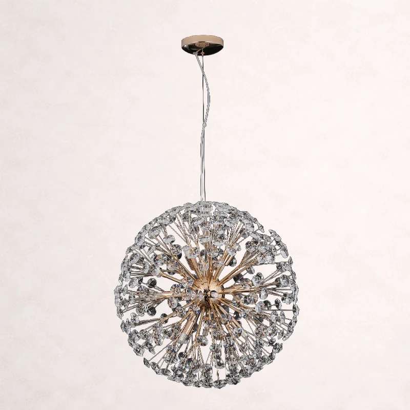 Dandelion Spherical Crystal Pendant Light