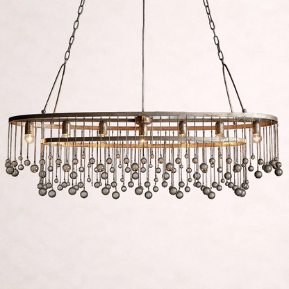 Aubrey 7 Light Oval Chandelier