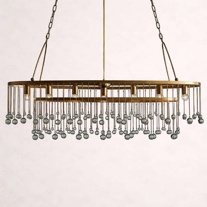 Aubrey 7 Light Oval Chandelier