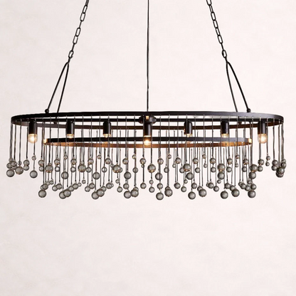 Aubrey 7 Light Oval Chandelier