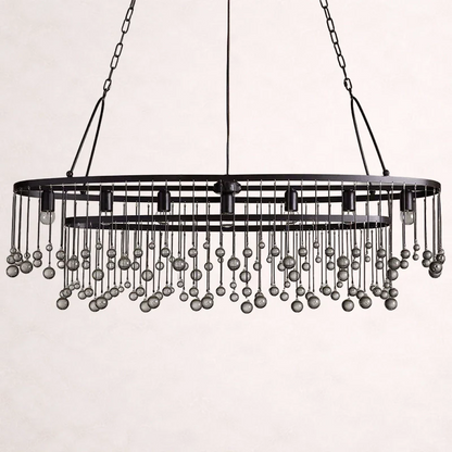 Aubrey 7 Light Oval Chandelier