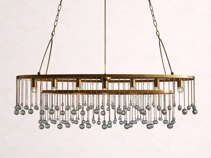 Aubrey 7 Light Oval Chandelier