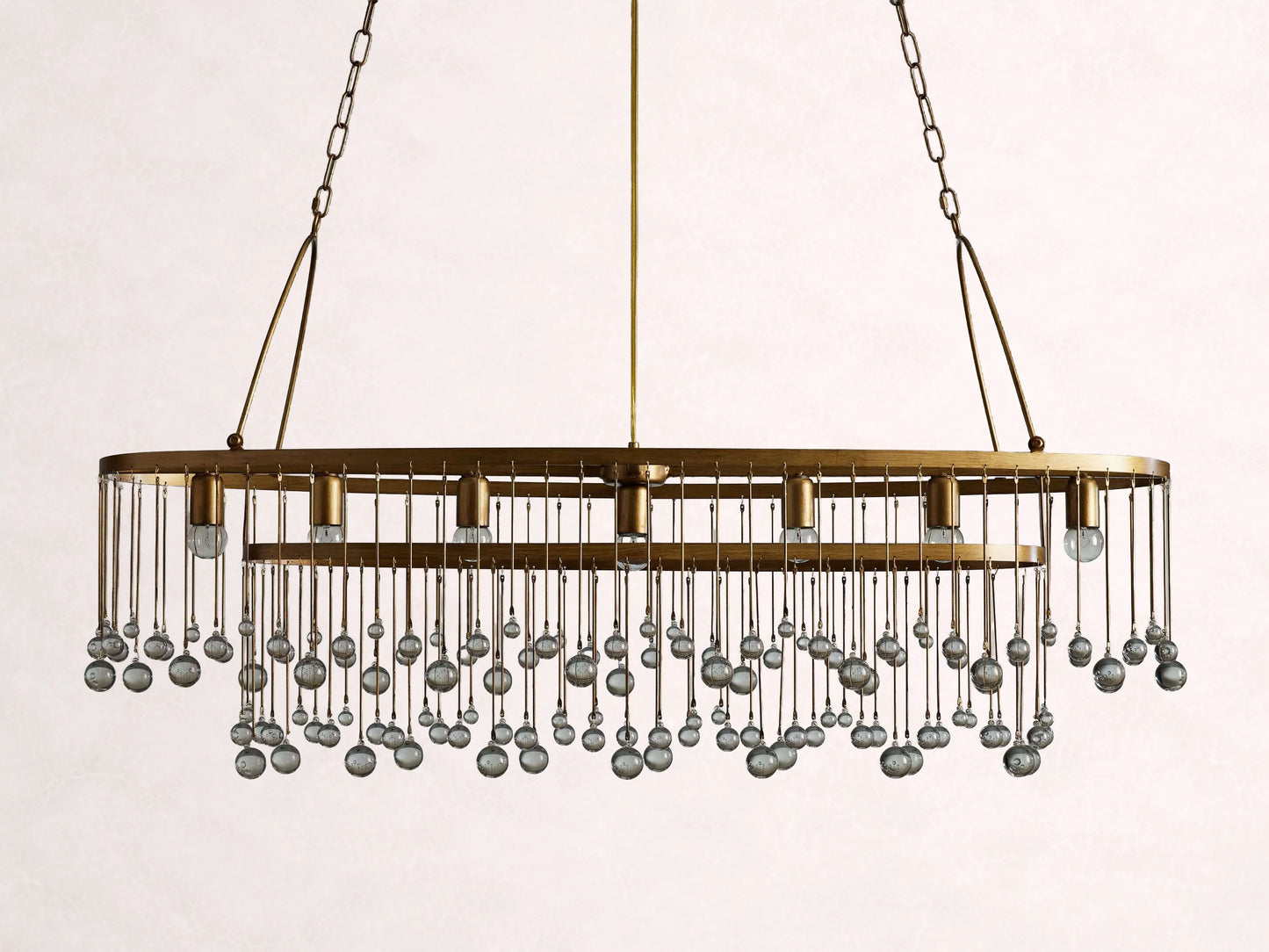 Aubrey 7 Light Oval Chandelier