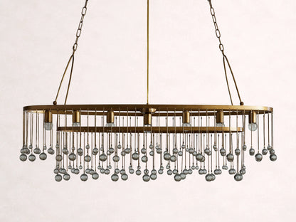 Aubrey 7 Light Oval Chandelier