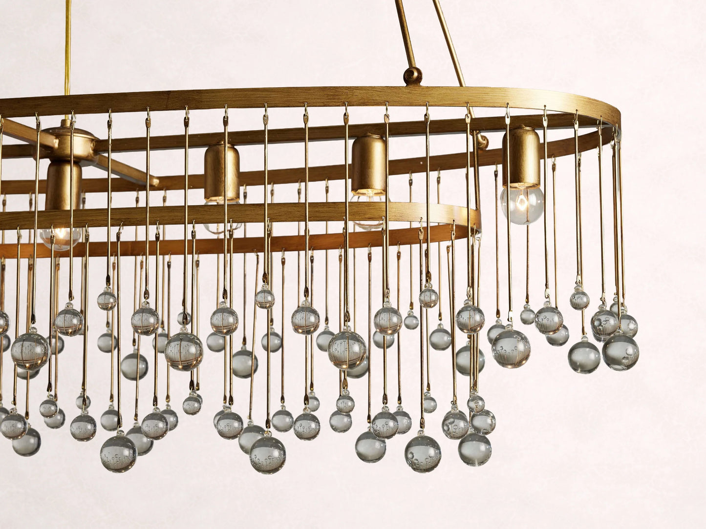 Aubrey 7 Light Oval Chandelier