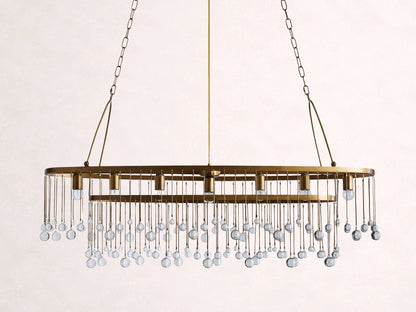Aubrey 7 Light Oval Chandelier