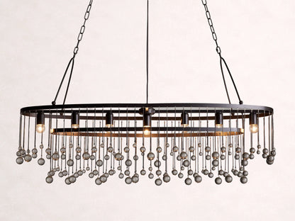Aubrey 7 Light Oval Chandelier