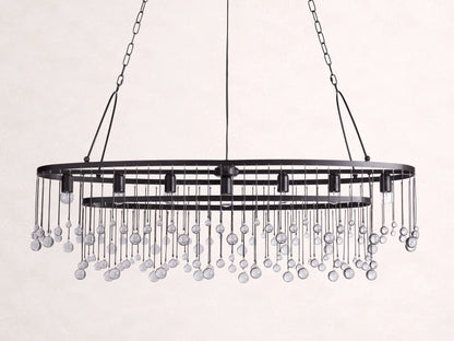 Aubrey 7 Light Oval Chandelier