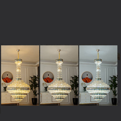 Extra Large Multi-tiered Empire Crystal Chandelier for Big Hallway/Foyer/Staircase - Richardrider