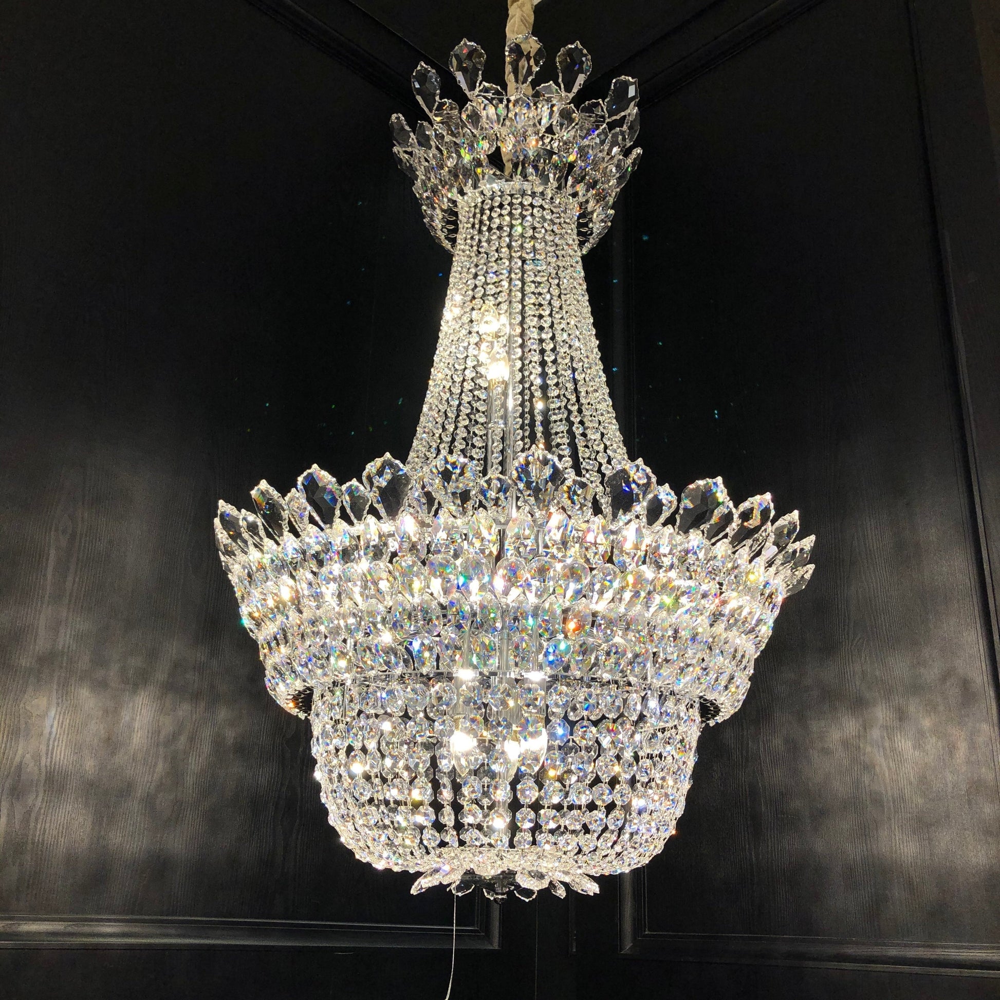 Luxury Empire Branch Crystal Chandelier Pendant Light for Entryway and Foyer - Richardrider