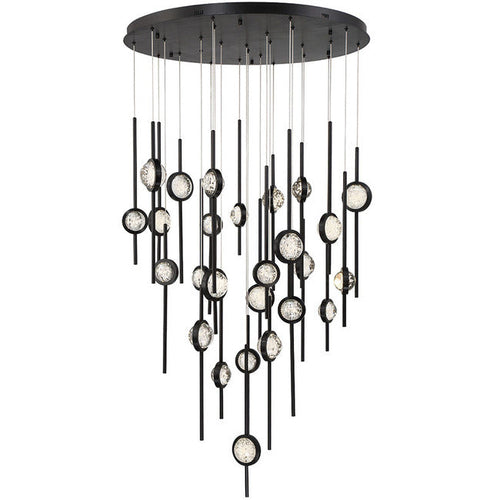 Velveton Seeded Glass Chandelier