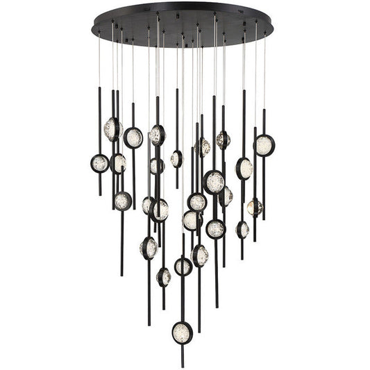 Velveton Seeded Glass Chandelier