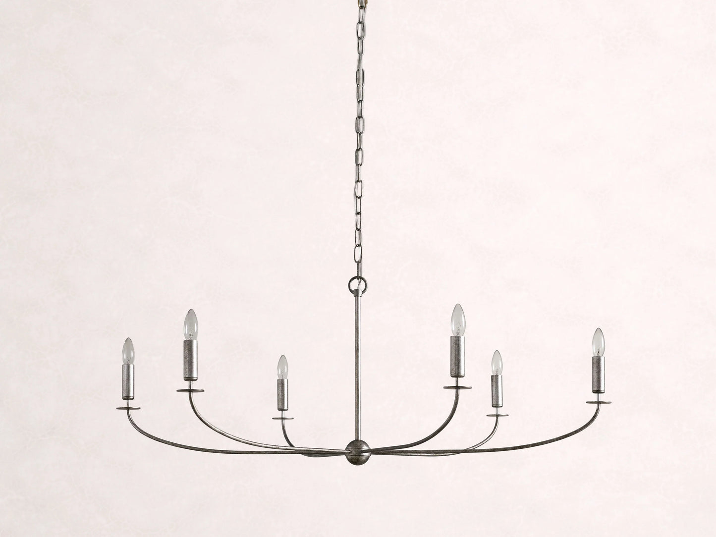 Arnett Round Chandelier in Silver