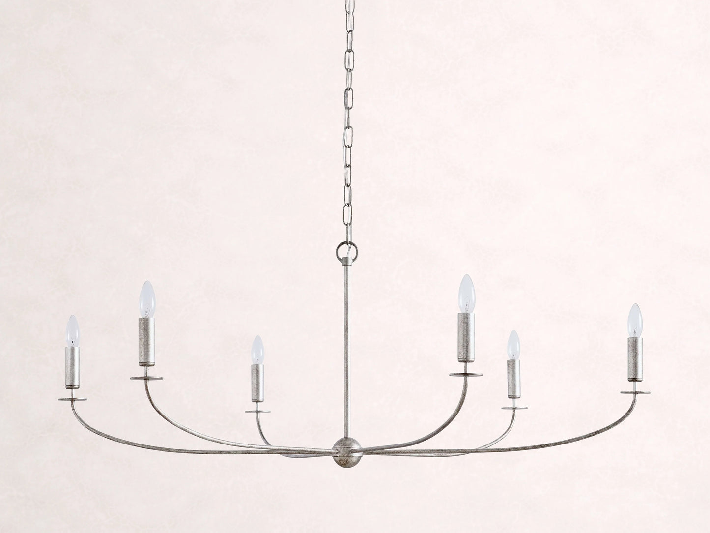 Arnett Round Chandelier in Silver
