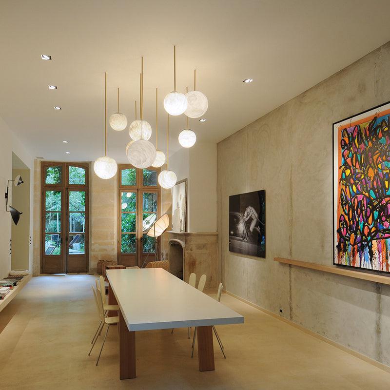 Alabaster Constellation Chandelier, Multi Pendant Light - Richardrider
