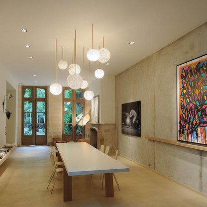 Alabaster Constellation Chandelier, Multi Pendant Light - Richardrider