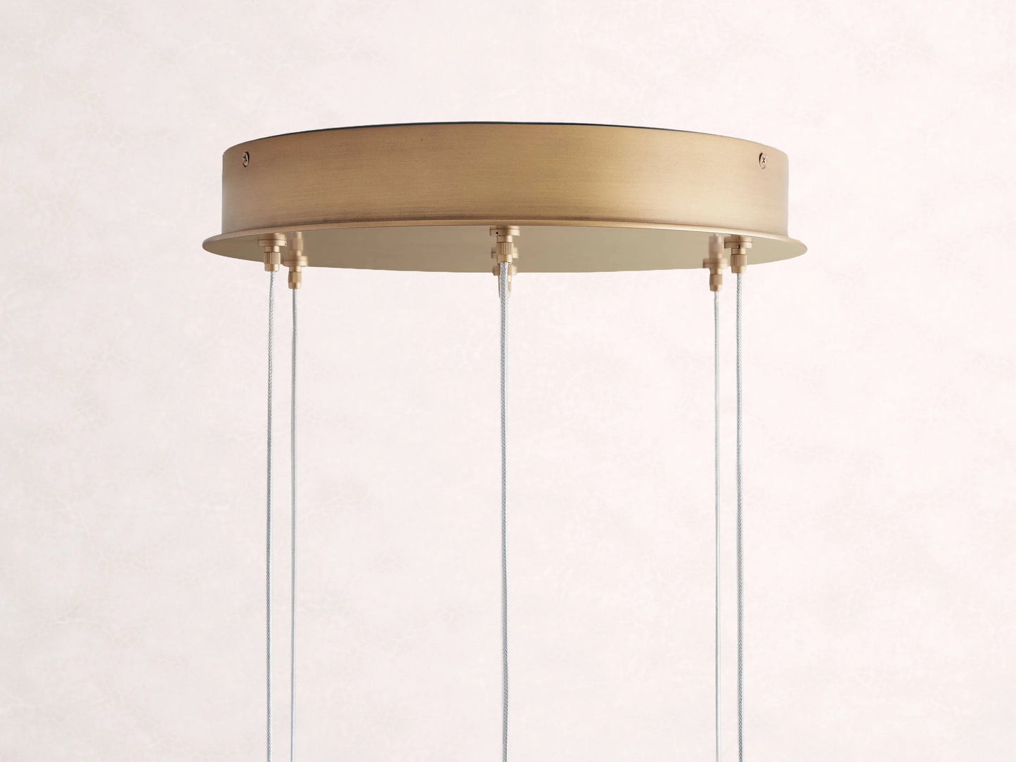 Arica Alabaster Round Chandelier