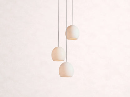 Arica Alabaster Round Chandelier