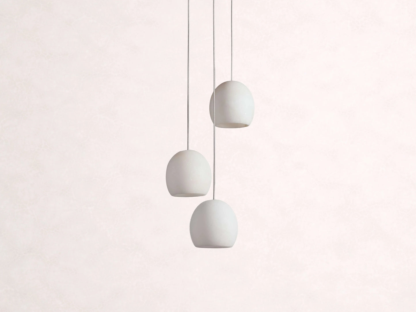 Arica Alabaster Round Chandelier
