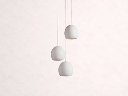 Arica Alabaster Round Chandelier