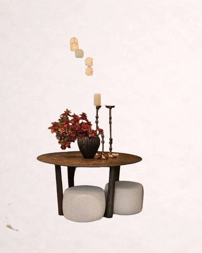 Arica Alabaster Round Chandelier