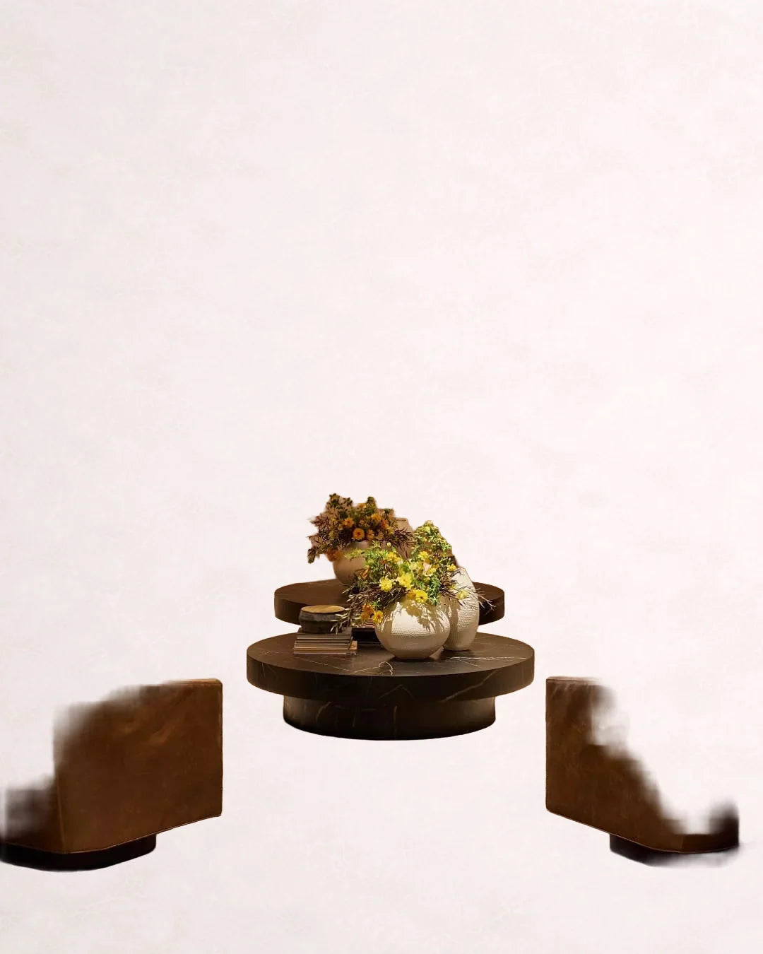 Arica Alabaster Round Chandelier