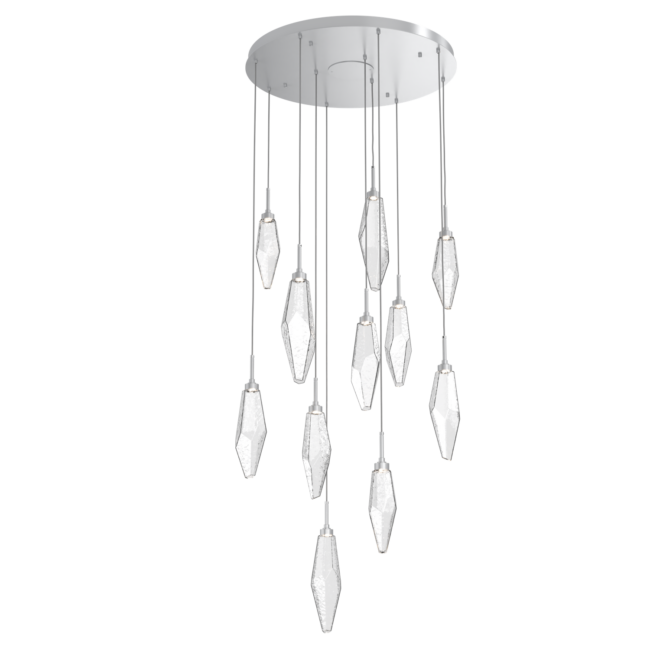 Rock Crystal Cluster Round Chandelier - Richardrider