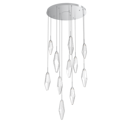 Rock Crystal Cluster Round Chandelier - Richardrider
