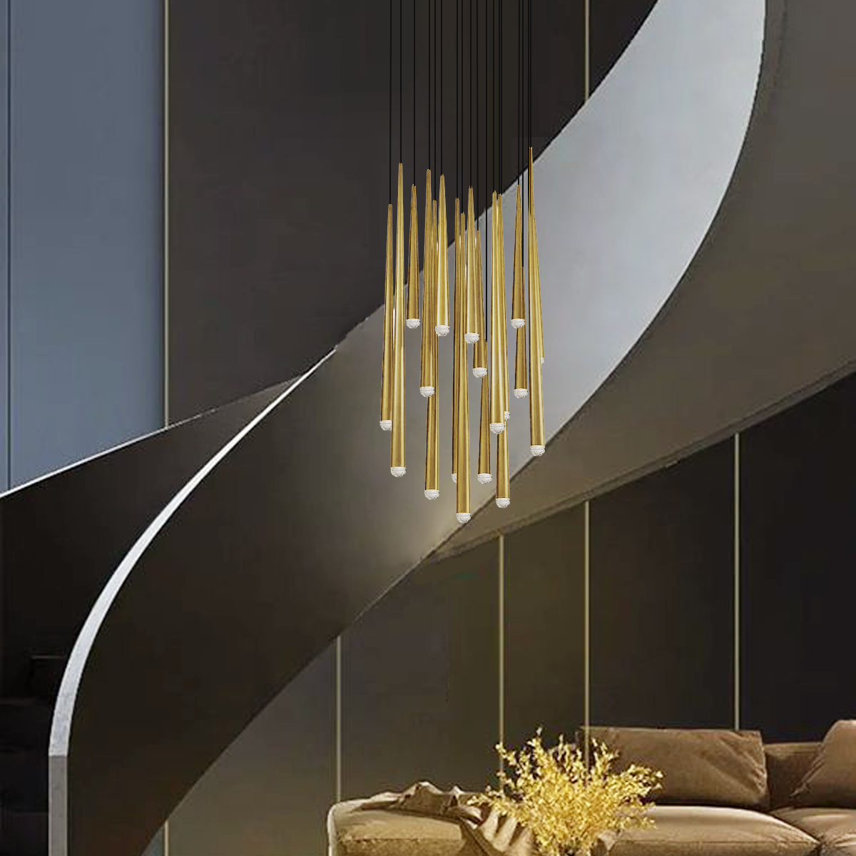 Alren Round Tubular Pendant - Richardrider