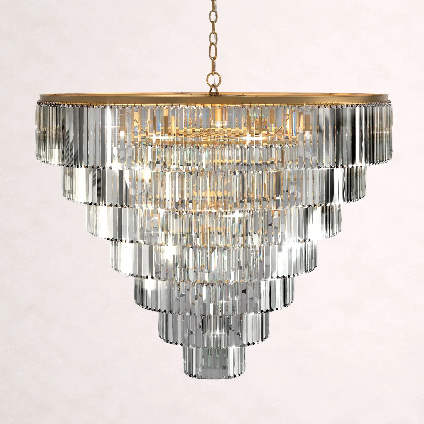 Leyland Tiered Round Chandelier