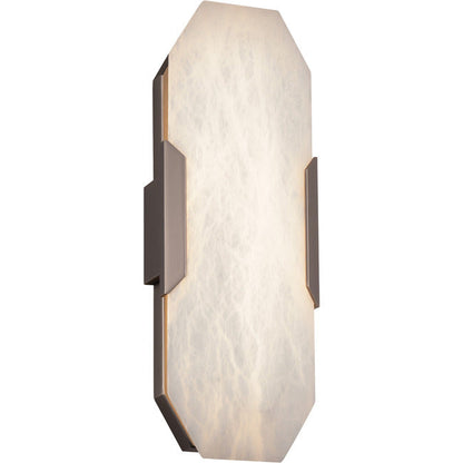 Obelisk Alabaster Wall Sconce