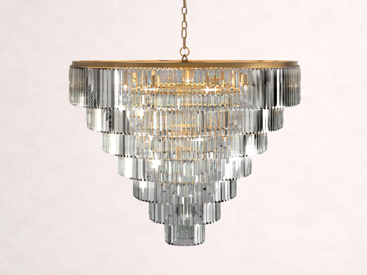 Leyland Tiered Round Chandelier
