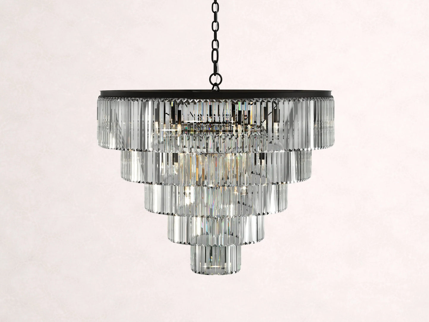 Leyland Tiered Round Chandelier