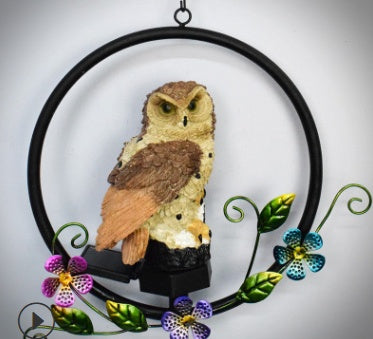 Owl Iron Pendant LED Light