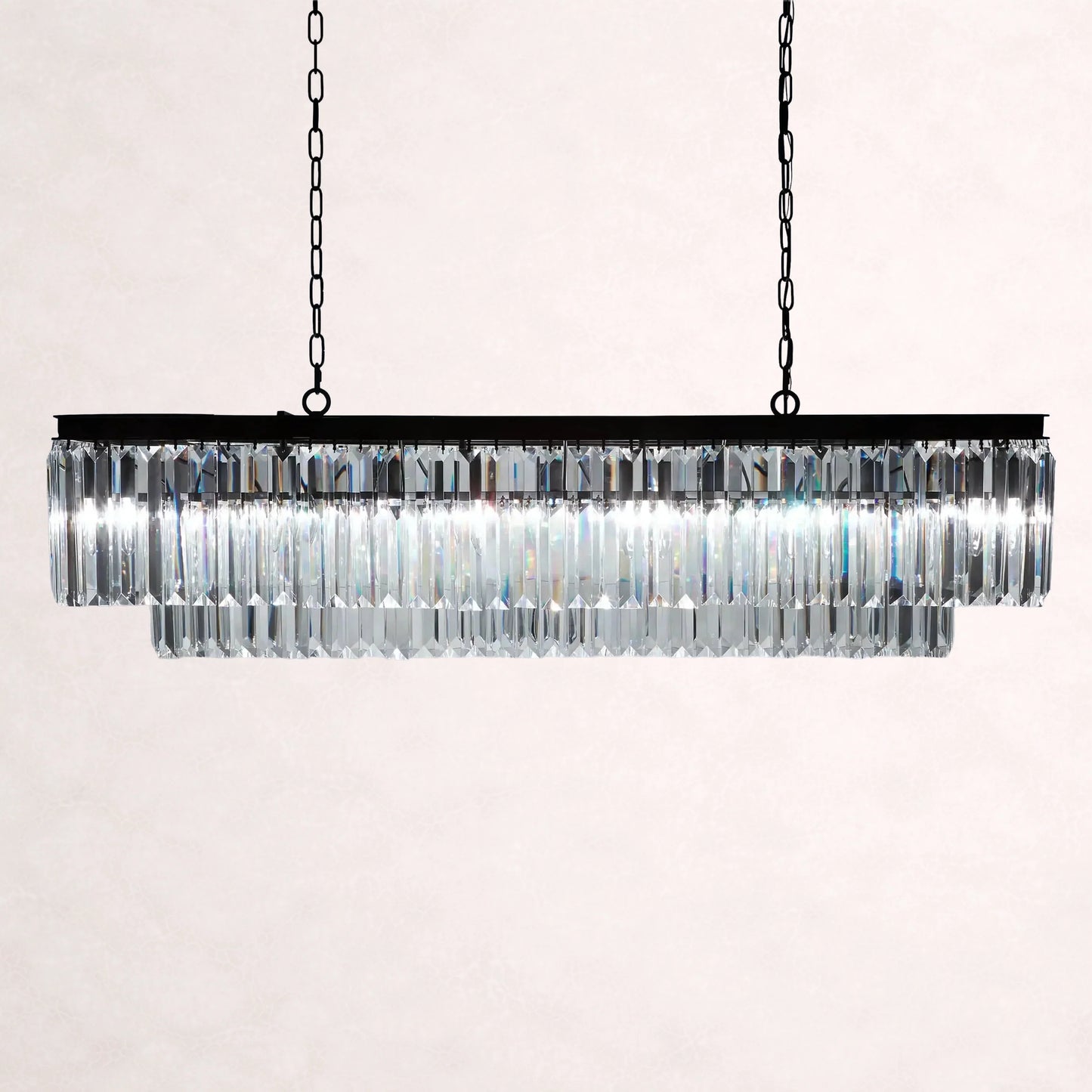Leyland Tiered Rectangular Chandelier