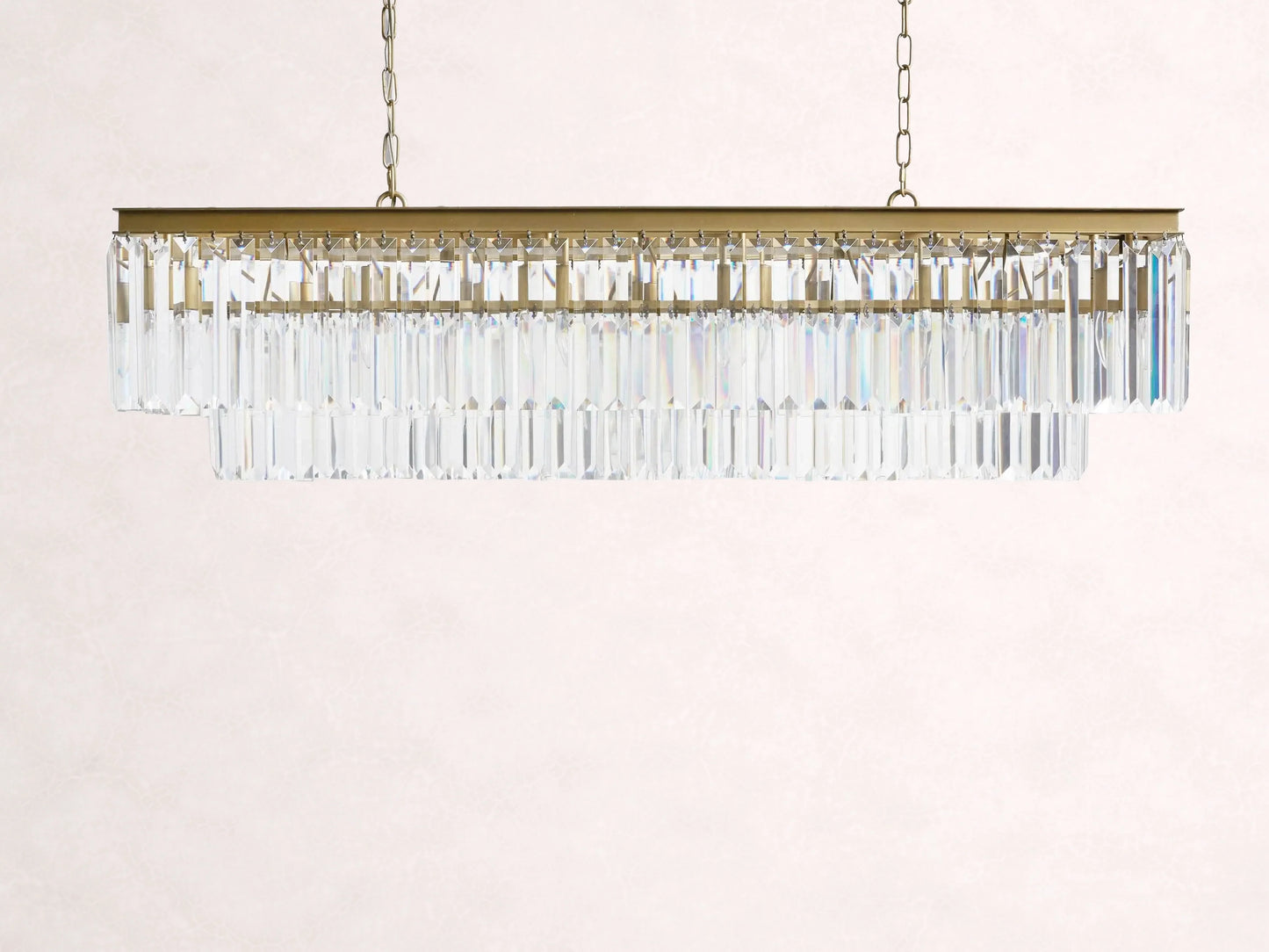 Leyland Tiered Rectangular Chandelier