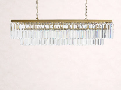 Leyland Tiered Rectangular Chandelier