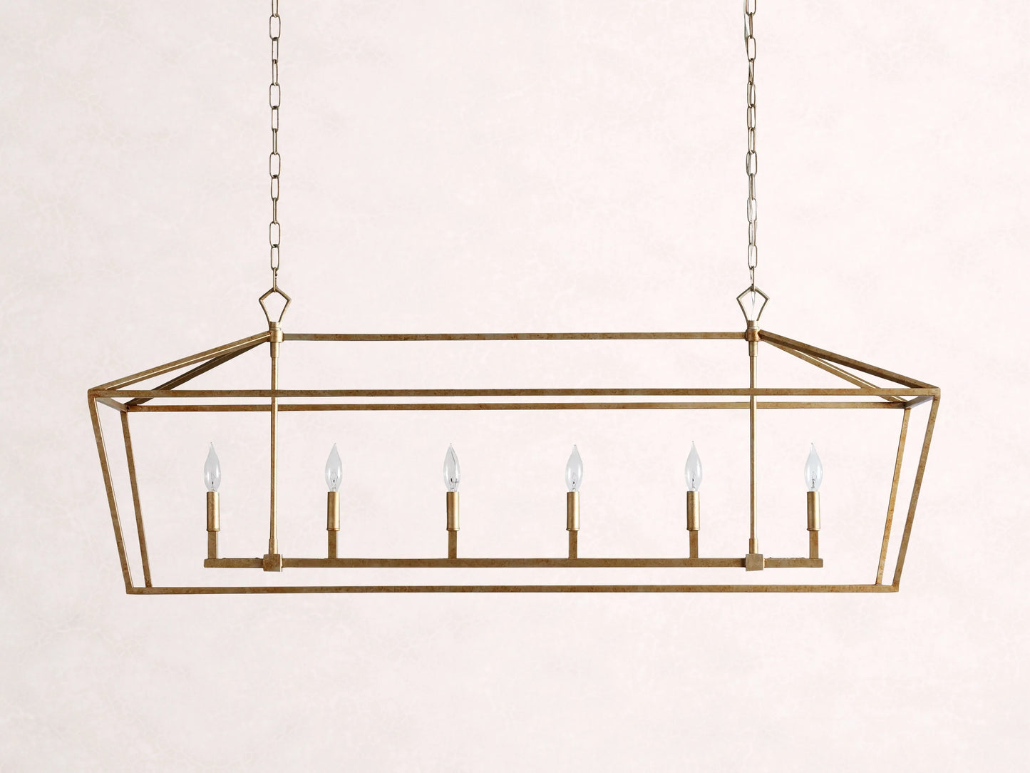 Garnet 54" Rectangular Chandelier
