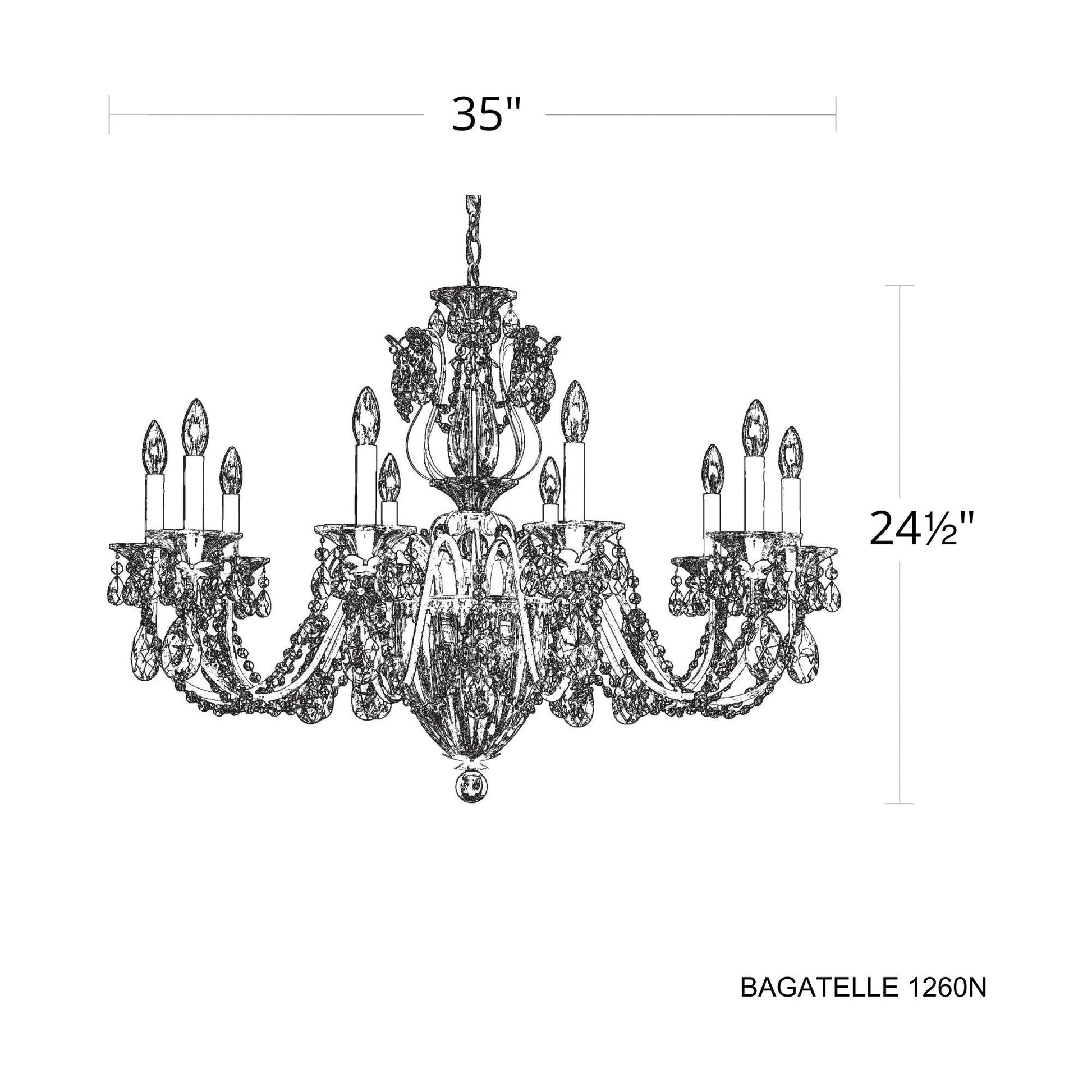 Bagatelle 13-Light Chandelier - Richardrider