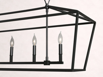 Garnet 54" Rectangular Chandelier