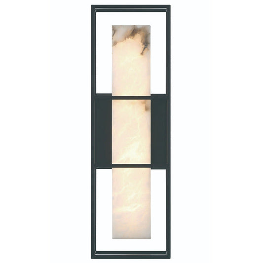Saga Indoor / Outdoor Alabaster Wall Sconce