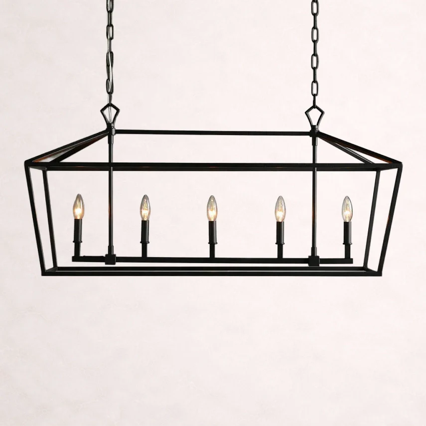 Garnet 41" Rectangular Chandelier