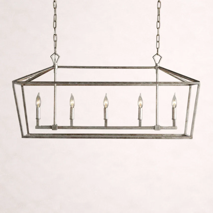 Garnet 41" Rectangular Chandelier