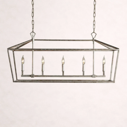 Garnet 41" Rectangular Chandelier