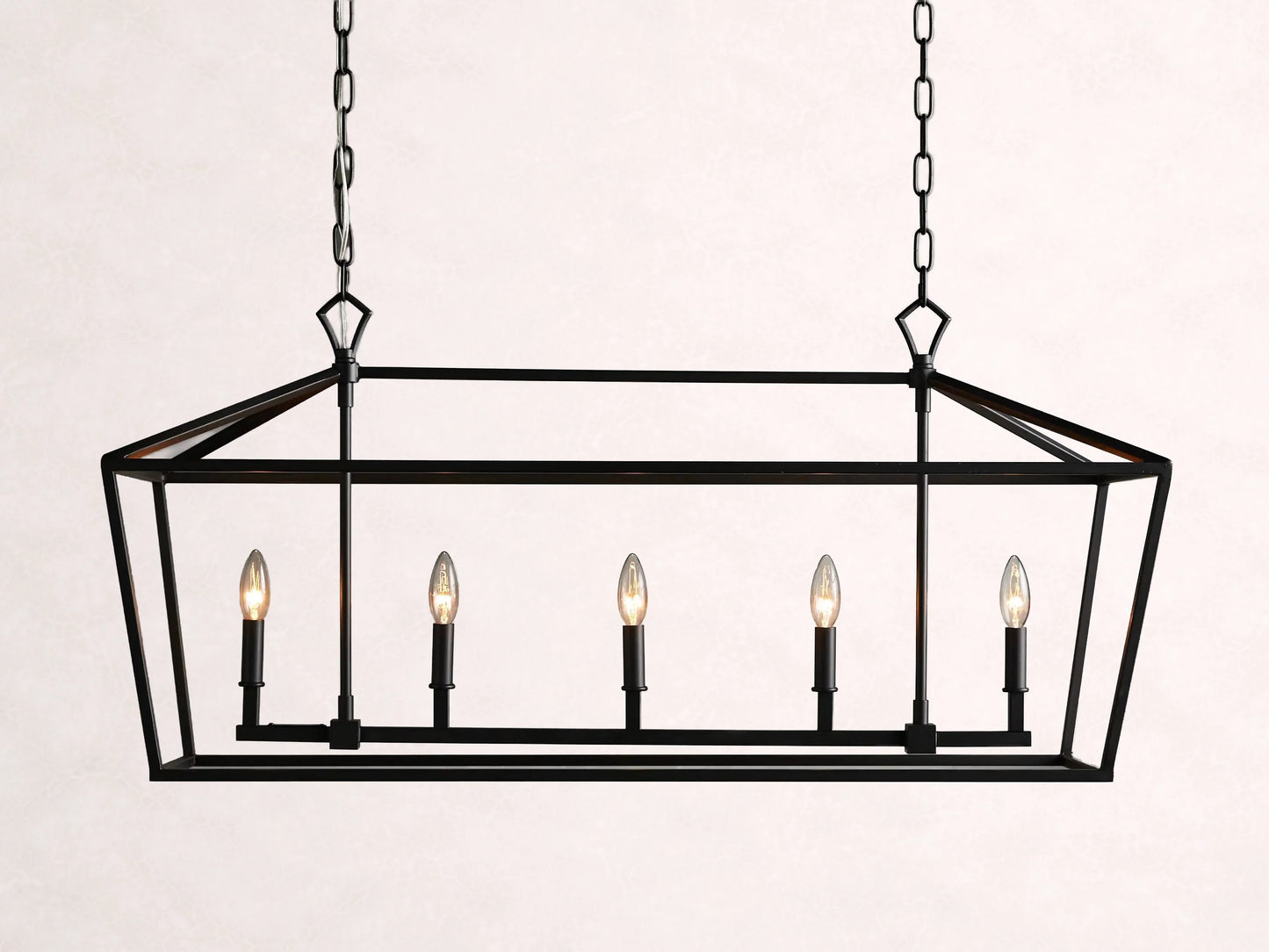 Garnet 41" Rectangular Chandelier