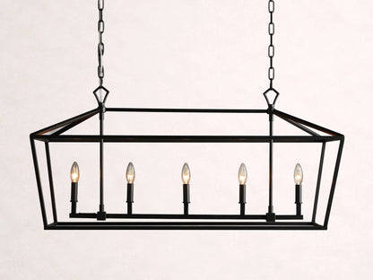 Garnet 41" Rectangular Chandelier