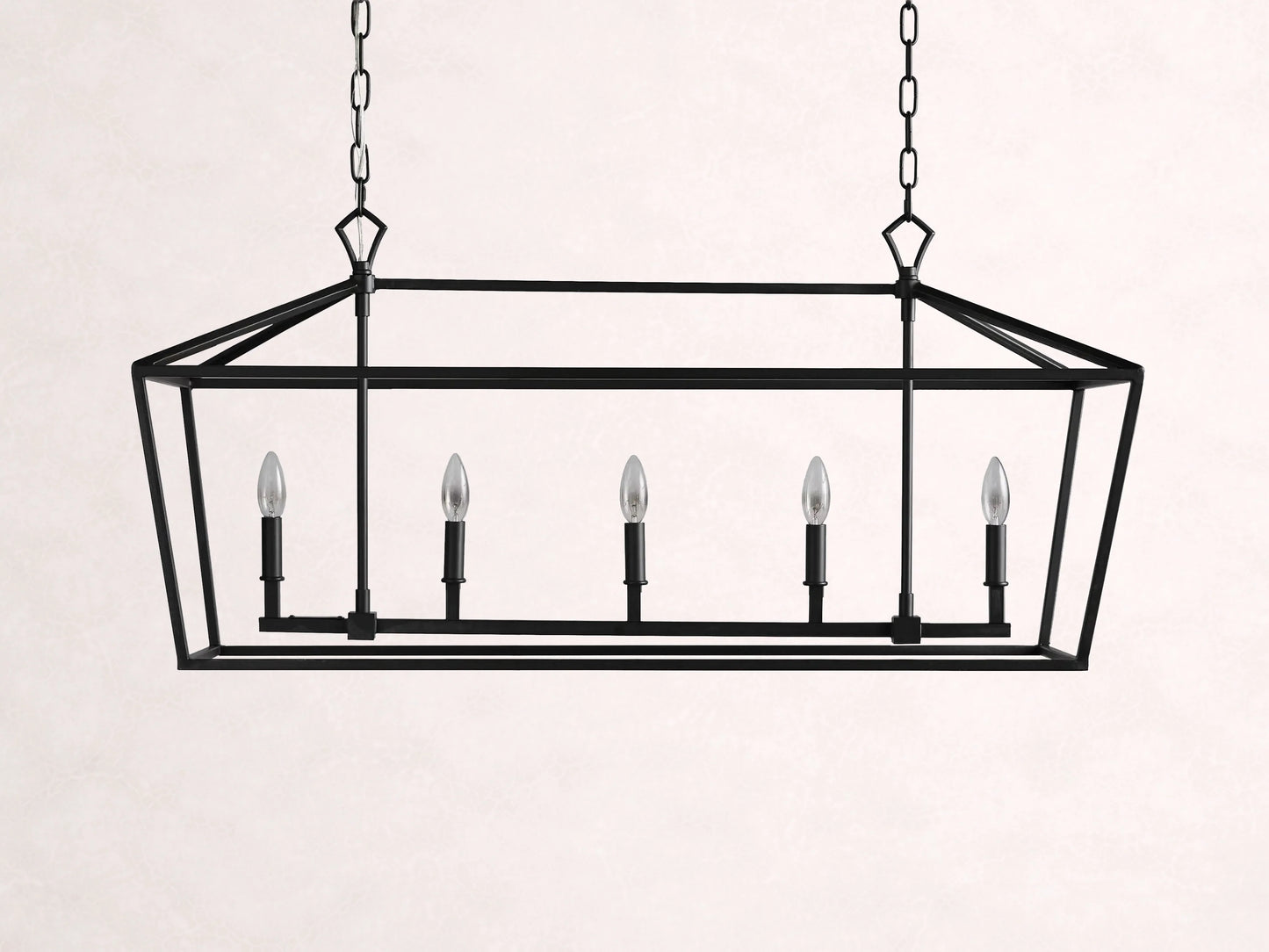Garnet 41" Rectangular Chandelier