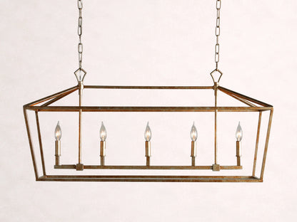 Garnet 41" Rectangular Chandelier